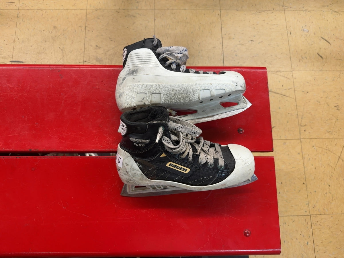 Bauer Supreme 1000 Goalie Ice Skates Size 5