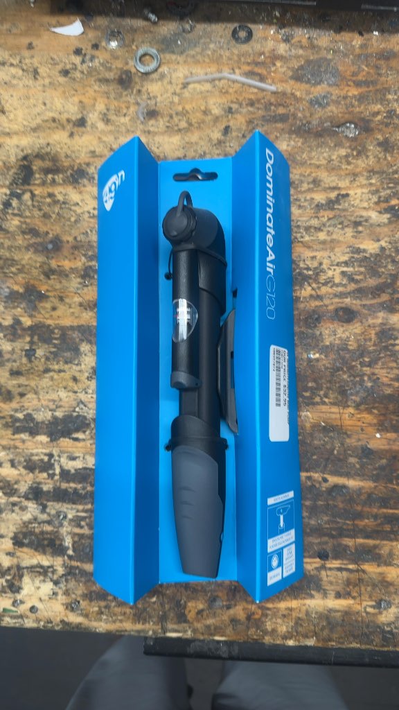 49N DominateAir G120 Mini Bike Pump New