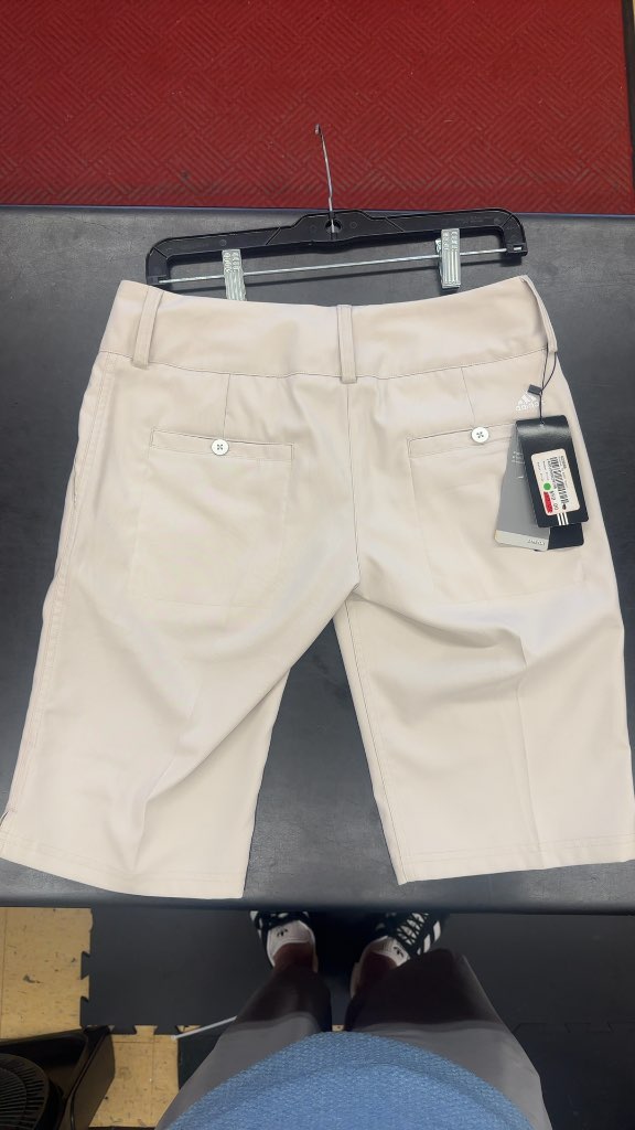 Adidas Golf Climalite Shorts NWT Beige Size 2