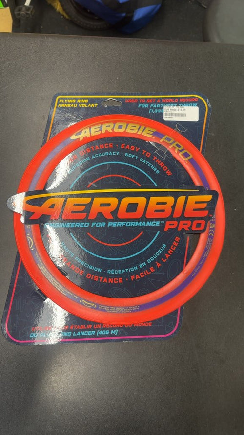 Aerobie Flying Ring Pro Orange New 13"