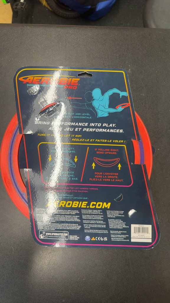 Aerobie Flying Ring Pro Orange New 13"