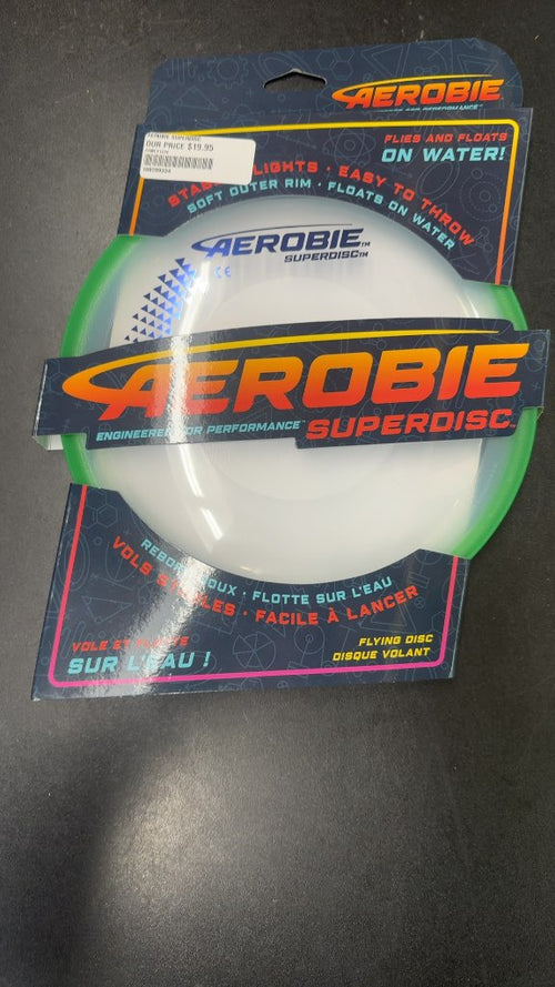 Aerobie Superdisc Flying Disc Green New