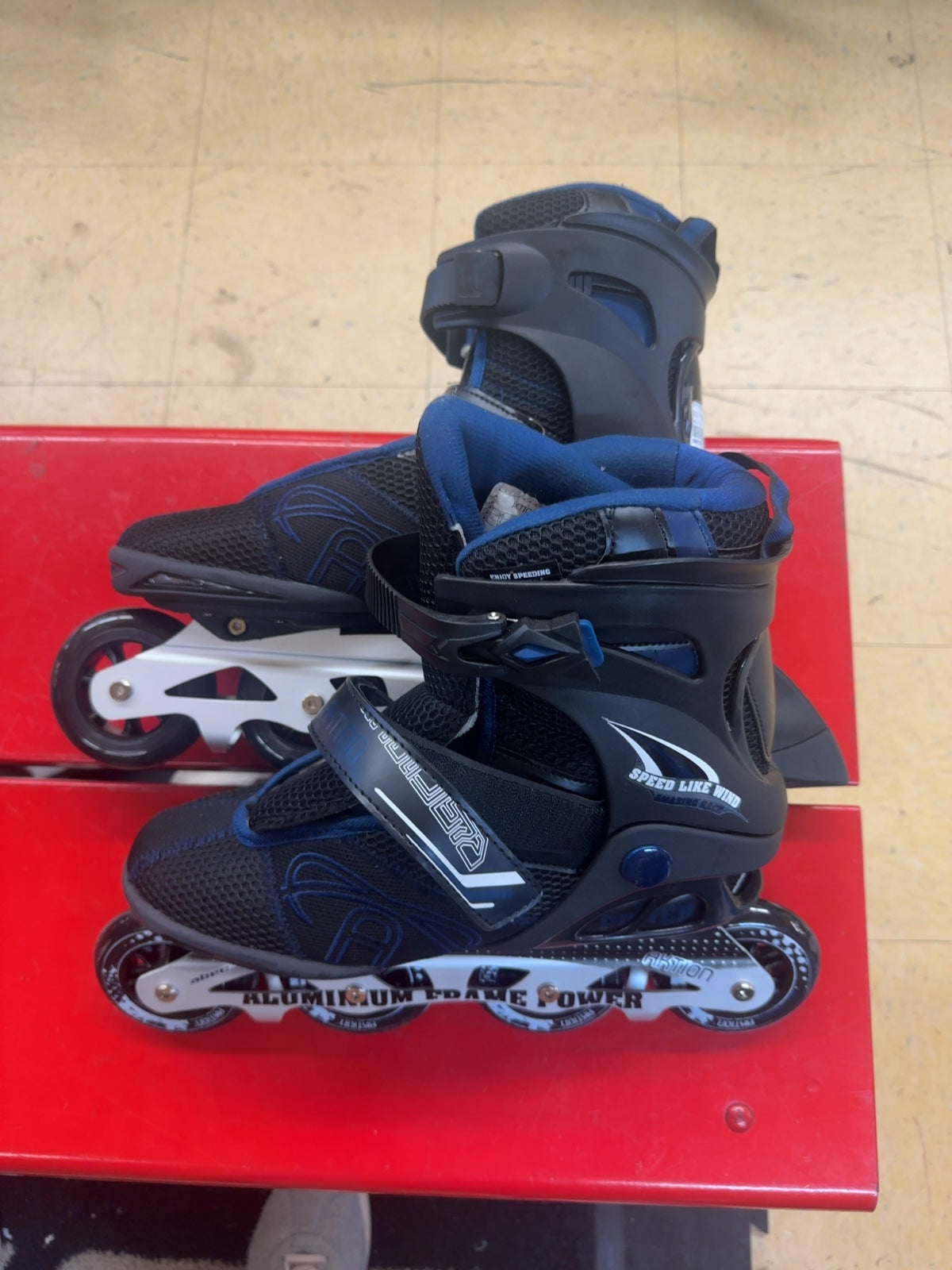 Aktion Patriot Inline Skates - Black/Blue