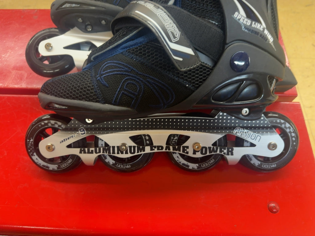 Aktion Patriot Inline Skates - Black/Blue
