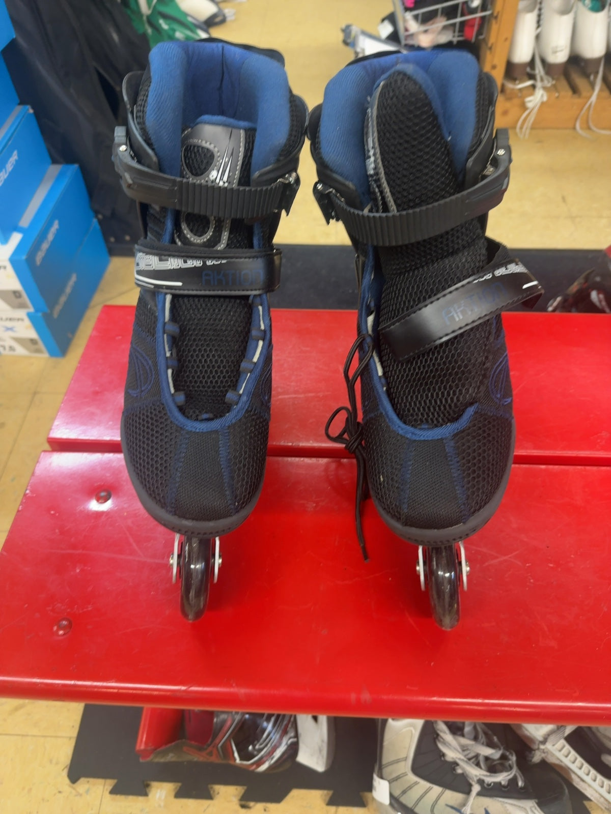 Aktion Patriot Inline Skates - Black/Blue