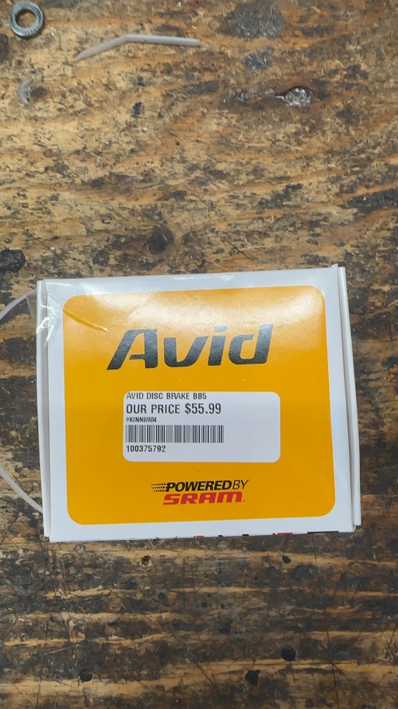 Avid Disc Brake BB5 New in Box