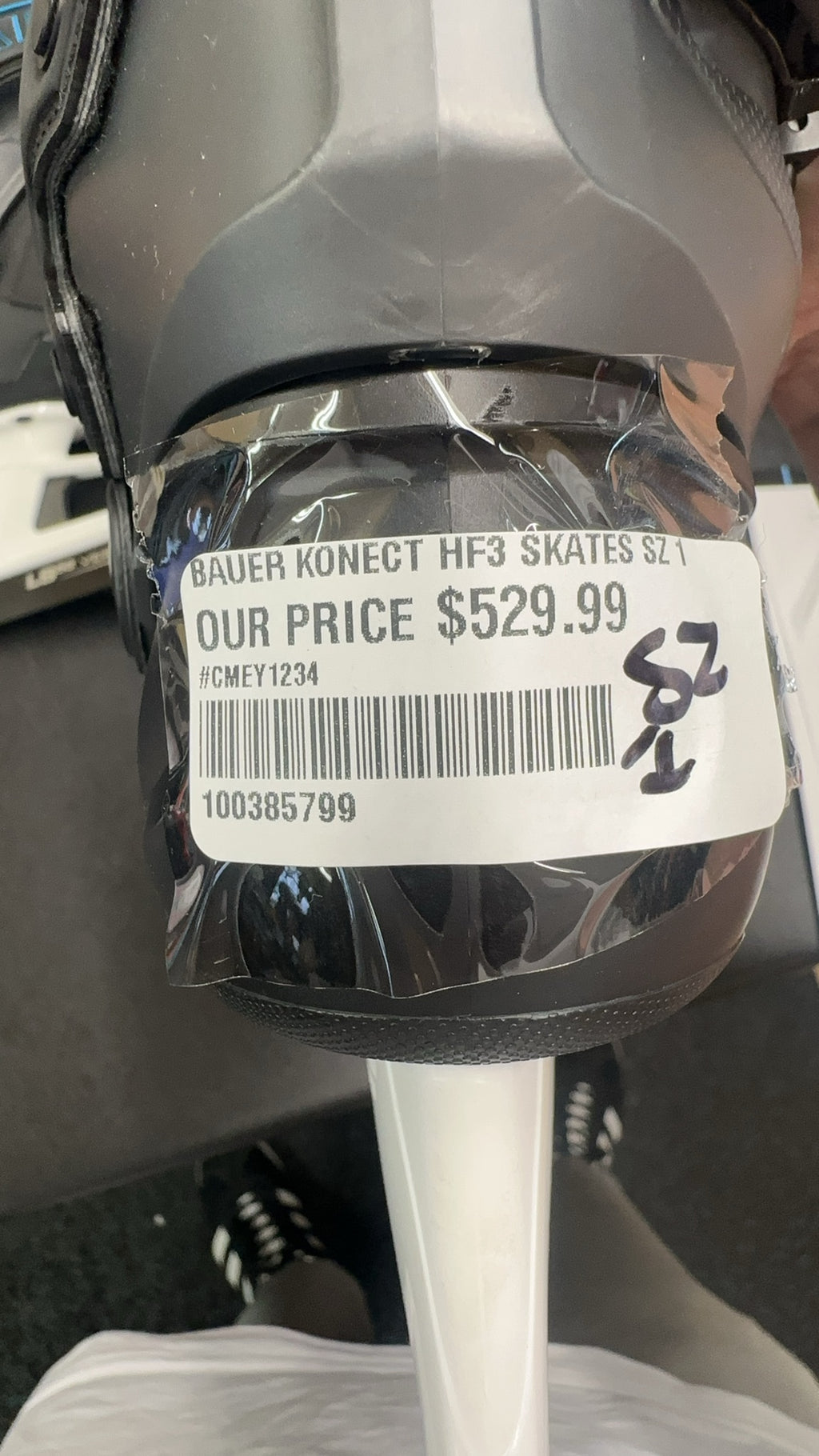 Bauer Konect HF3 Goal Skates - Size 1