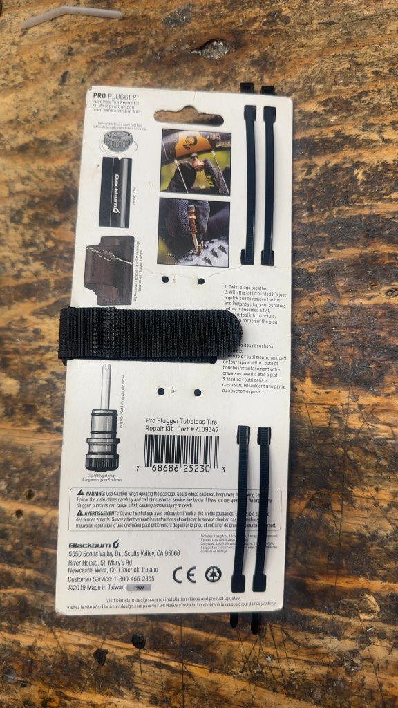 Blackburn Pro Plugger Tubeless Tire Repair Kit New