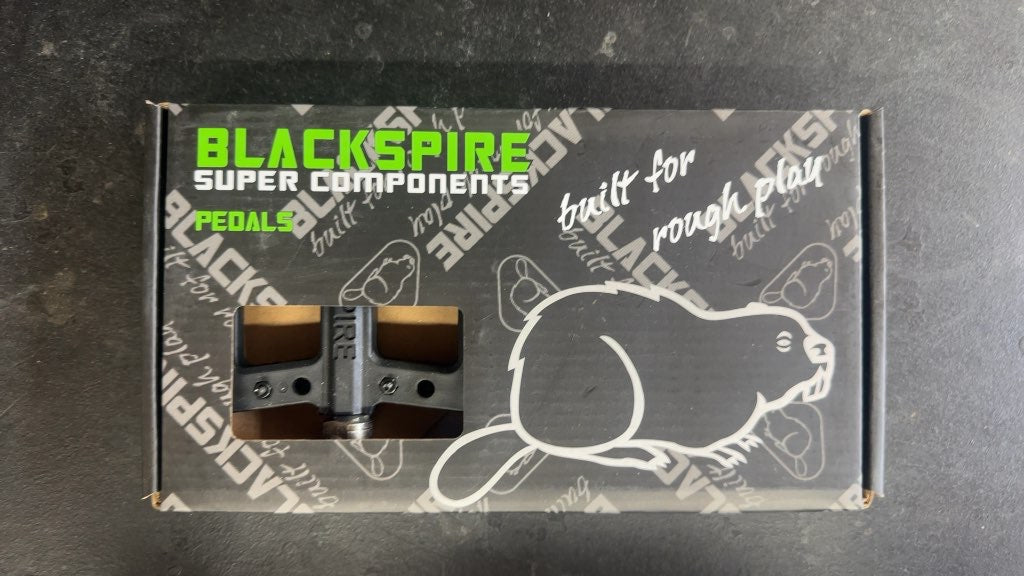 Blackspire Resin Pedals Black New in Box