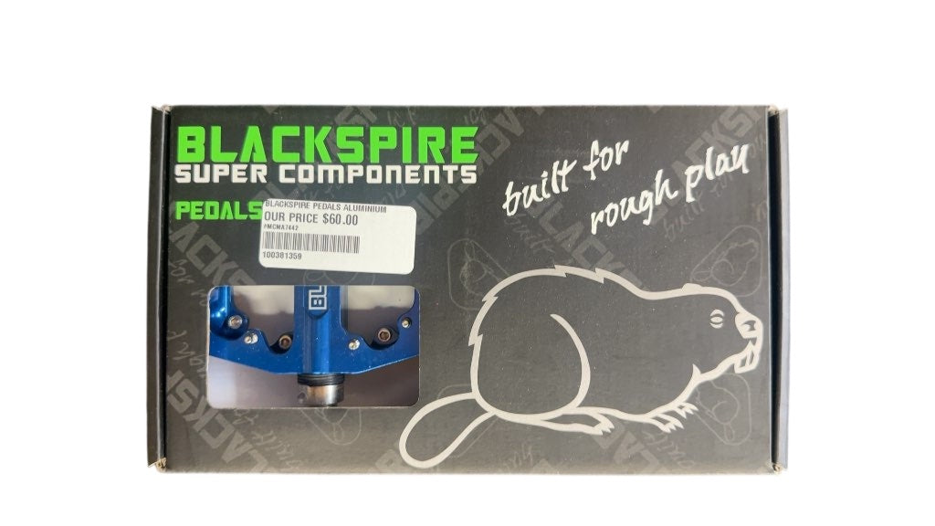 Blackspire Super Components Aluminium Pedals Blue-New