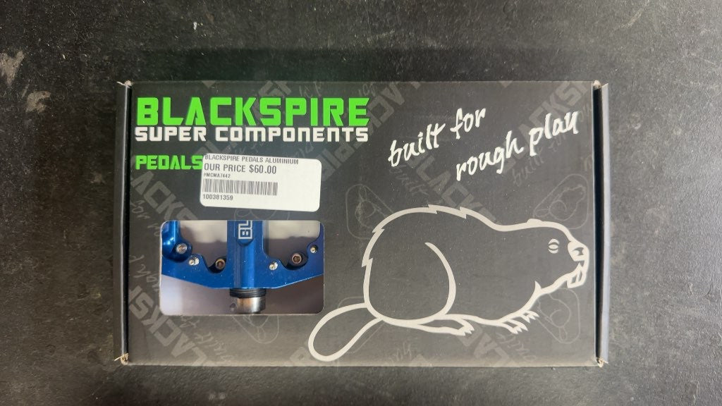 Blackspire Super Components Aluminium Pedals Blue-New