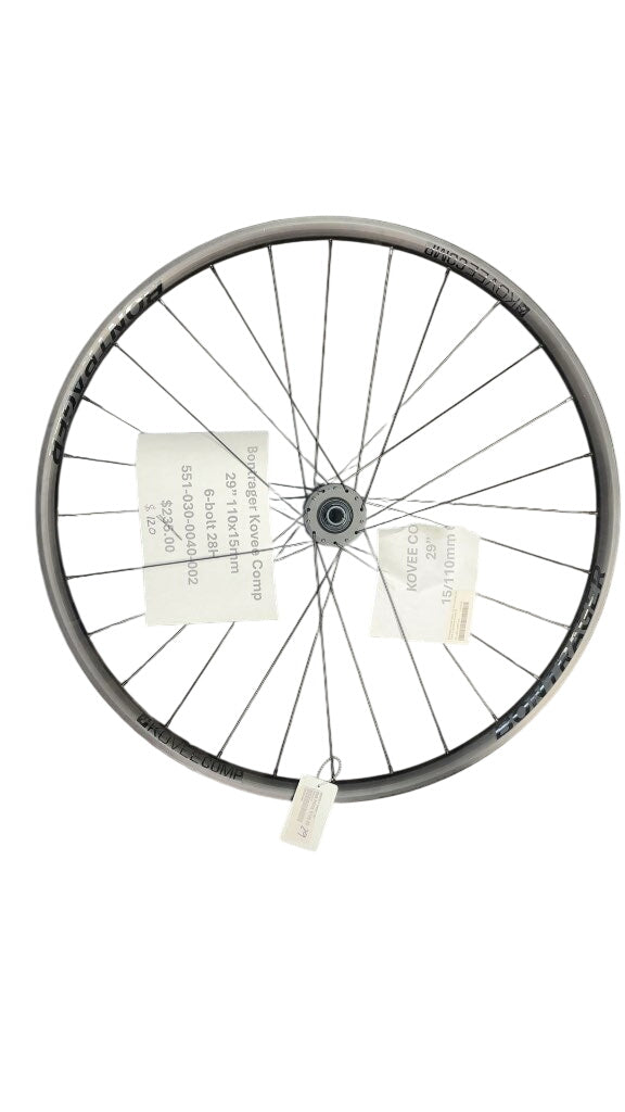 Bontrager Kovee Comp 29" 110x15mm 6-Bolt Front Wheel