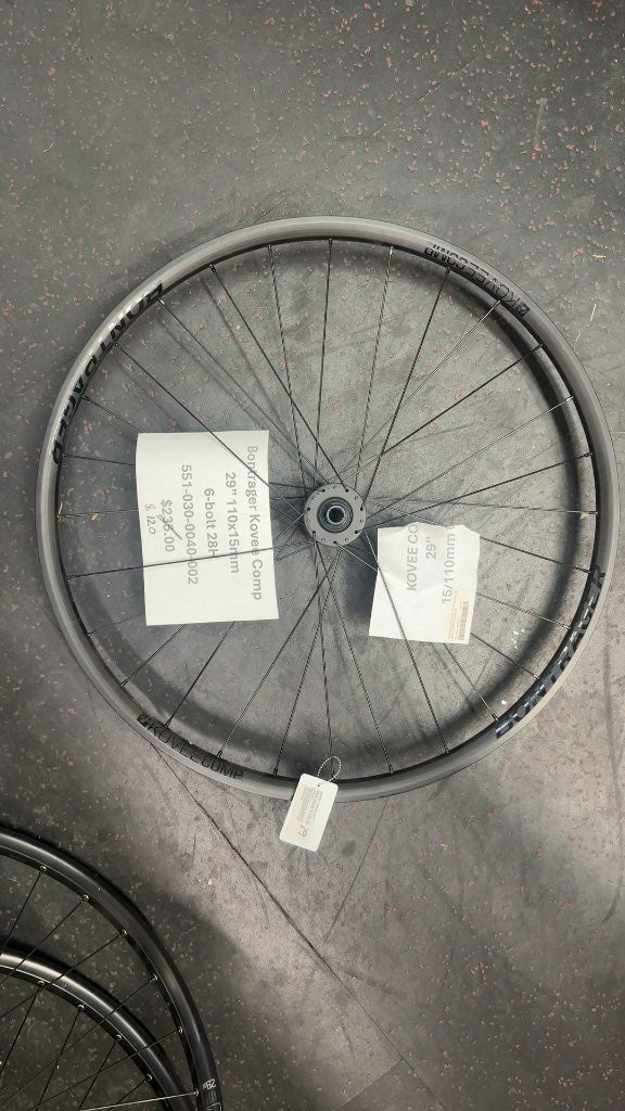 Bontrager Kovee Comp 29" 110x15mm 6-Bolt Front Wheel