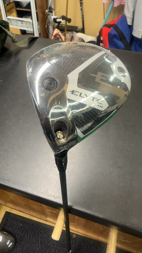 Callaway Elyte Triple Diamond Driver 9.0° MCA Vanquish Regular Flex New in Plastic