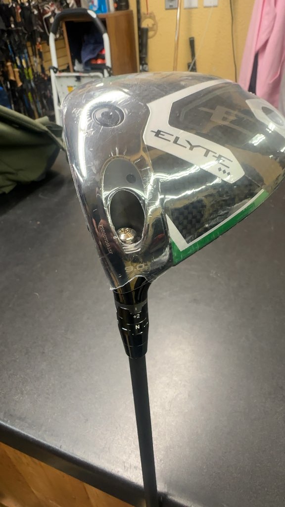 Callaway Elyte Triple Diamond Driver 9.0° MCA Vanquish Regular Flex New in Plastic