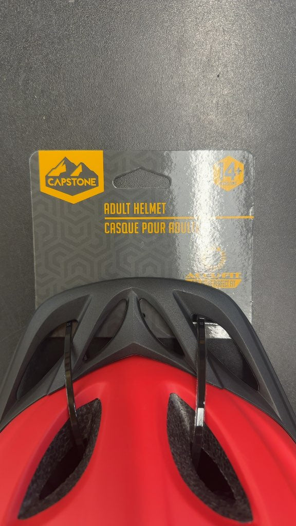 Capstone Adult Bike Helmet Red NWT Adult
