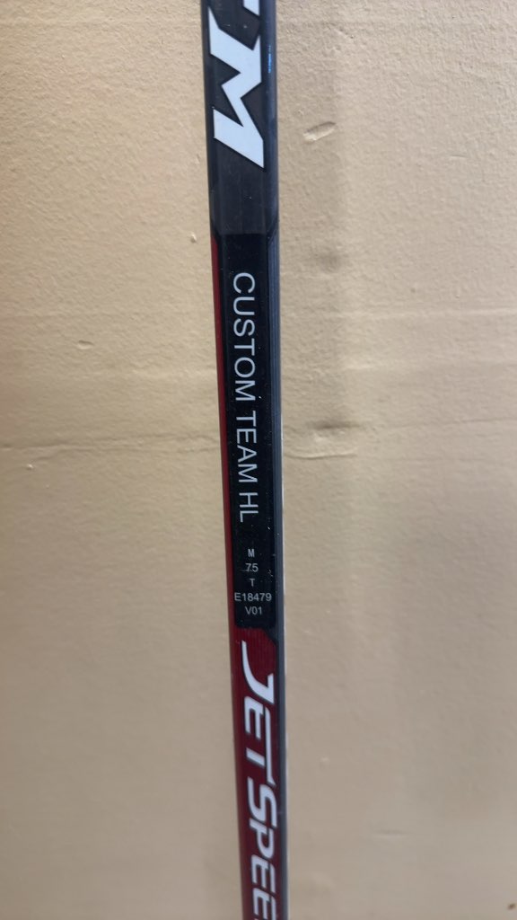 CCM JetSpeed FT2 Custom Team HL Hockey Stick - 75 Flex - LH