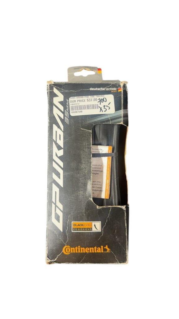 Continental Bike Tire Grand Prix Urban BlackChili New 700x35C