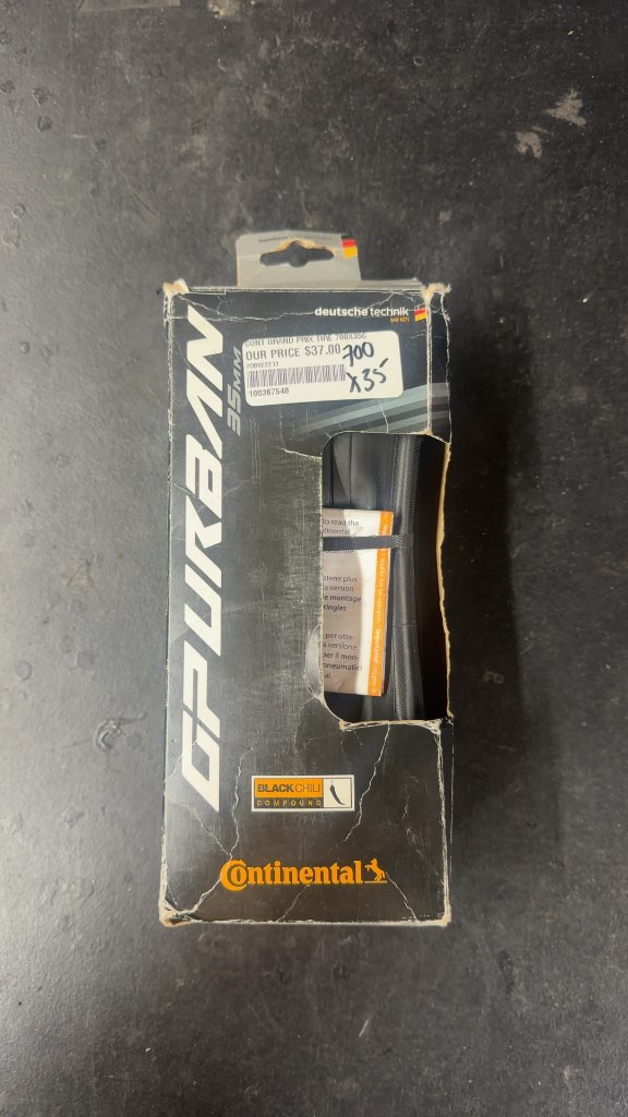 Continental Bike Tire Grand Prix Urban BlackChili New 700x35C