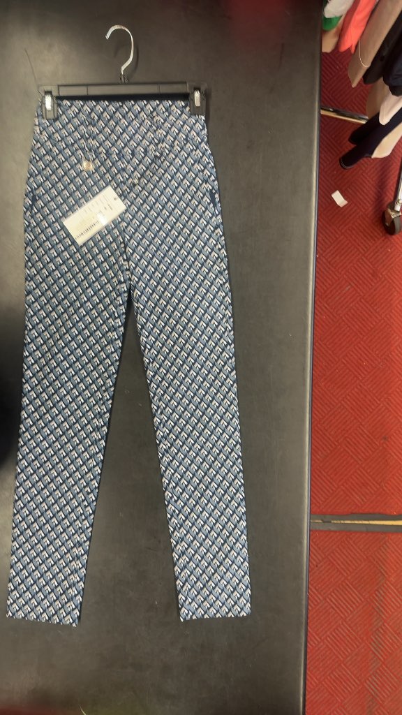 Daily Sports Women's Golf Pants Geometric Pattern-New  Size 0