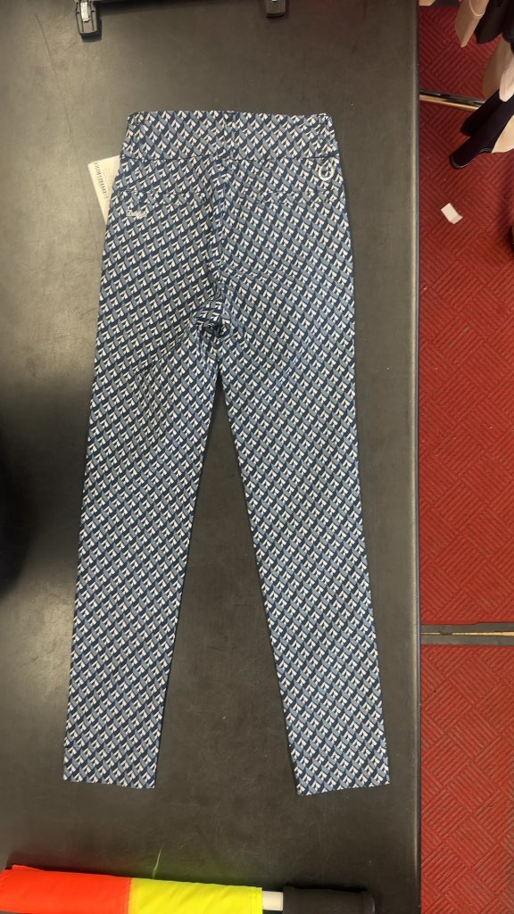 Daily Sports Women's Golf Pants Geometric Pattern-New  Size 0