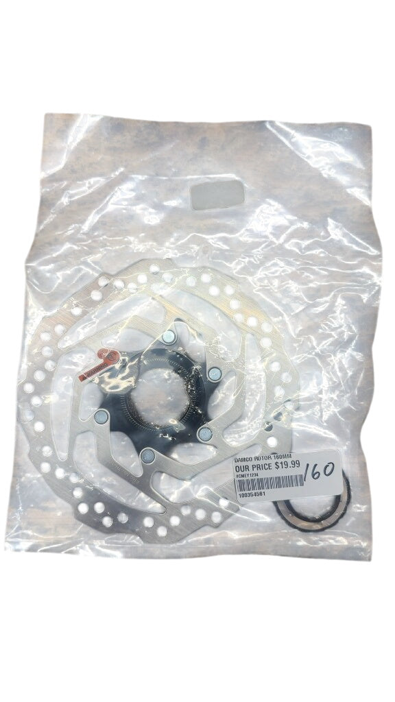 Damco Disc Brake Rotor 160mm New