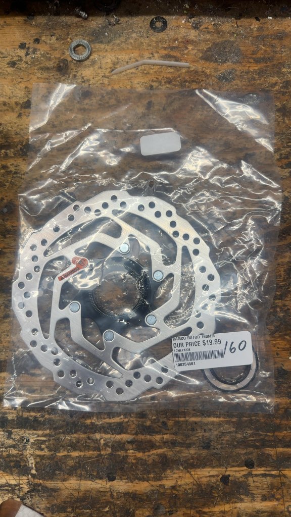 Damco Disc Brake Rotor 160mm New