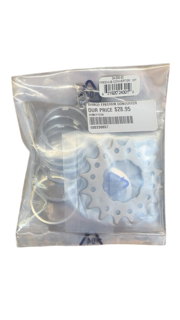 Damco Freehub Converter 16T New