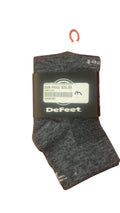 DeFeet Wooleator Pro 1" D-Logo Socks Gravel Grey New Medium
