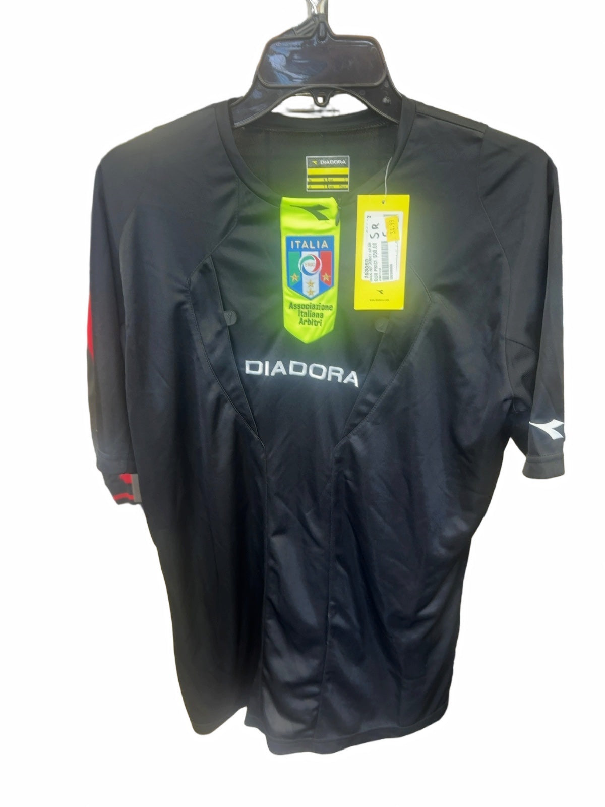 Diadora AIA Italy Referee Jersey - Senior Small brand new with tags