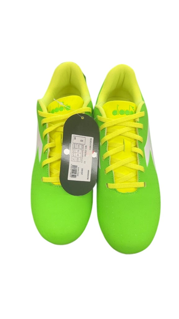 Diadora Pichichi 5 MD JR Soccer Cleats - Green/Yellow - Size 8.5 New with tags