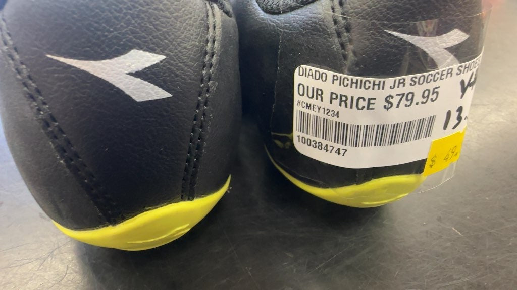 Diadora Pichichi JR Youth Soccer Cleats - Size 13.5-brand new cleats