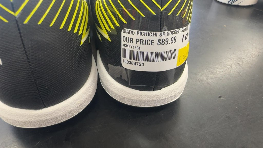 Diadora Pichichi SR Indoor Soccer Shoes - Size 10-brand new