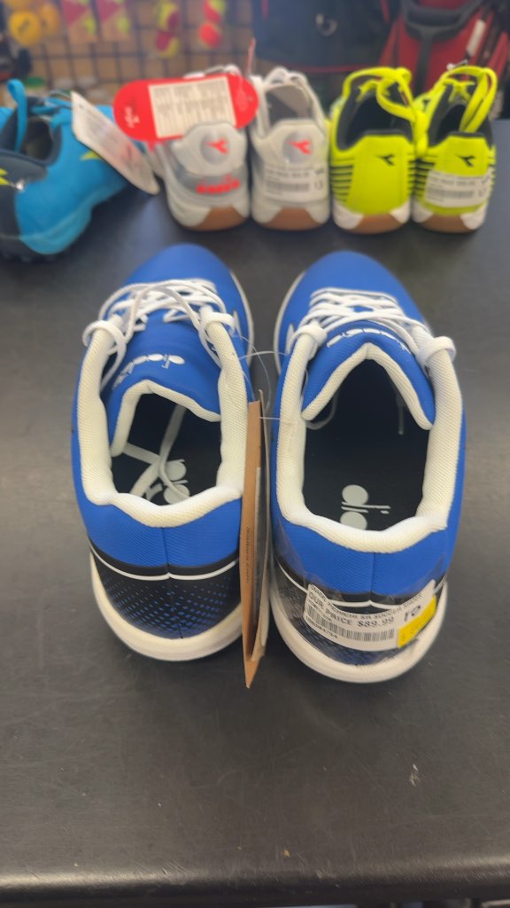 Diadora Pichichi SR Soccer Shoes - Blue - Size 10 brand new turf shoes