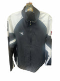 Diadora Senior Large Track Jacket - Black/White