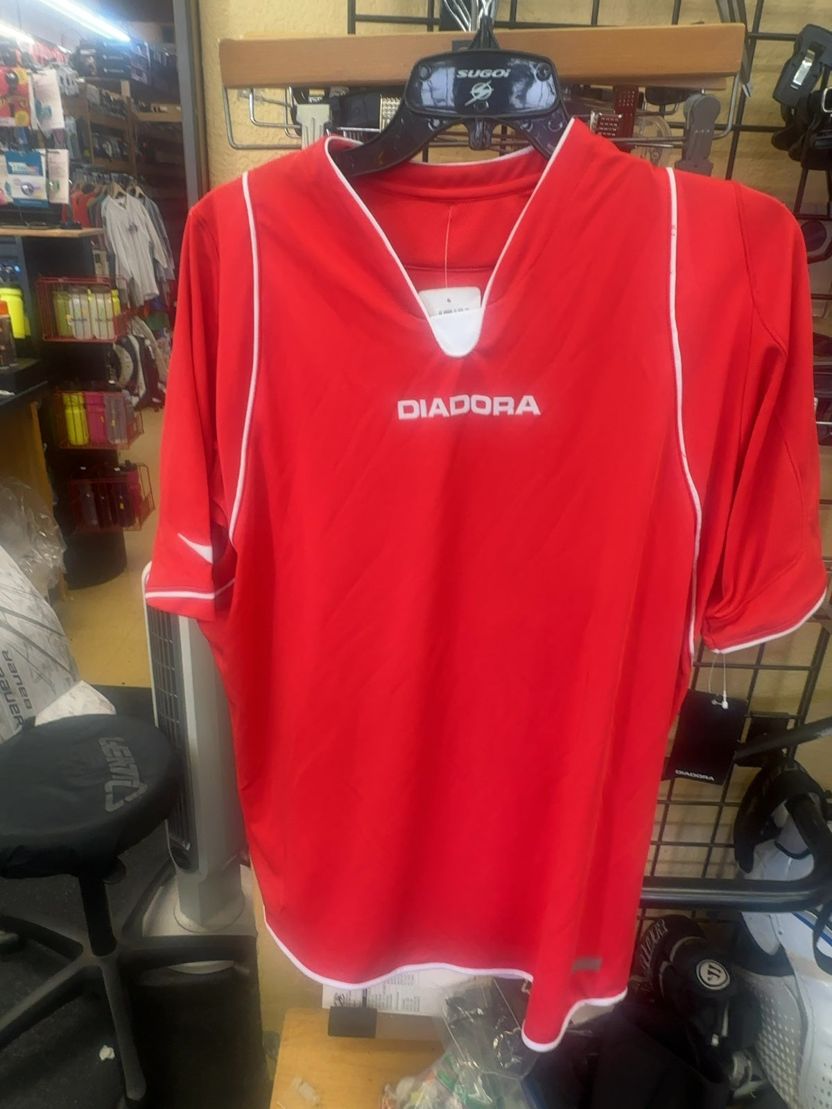 Diadora Senior Soccer Jersey - Red