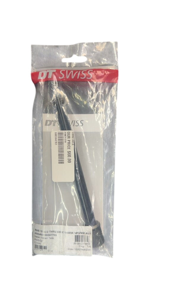 DT Swiss RWS 10 Alu Thru Axle 148mm x 12mm New