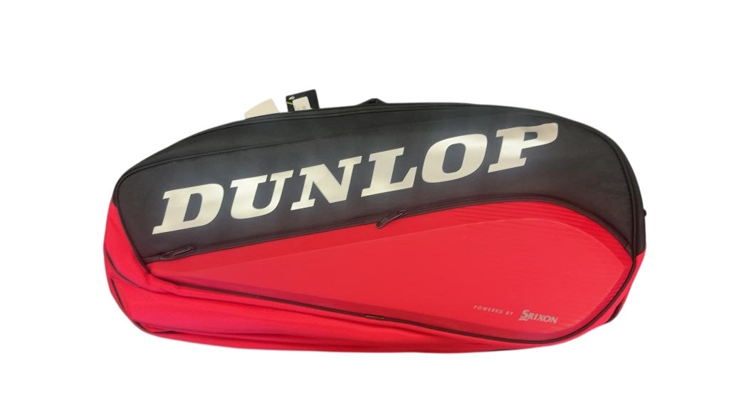 Dunlop Tennis Racquet Bag Powered by Srixon Red/Black New Condition