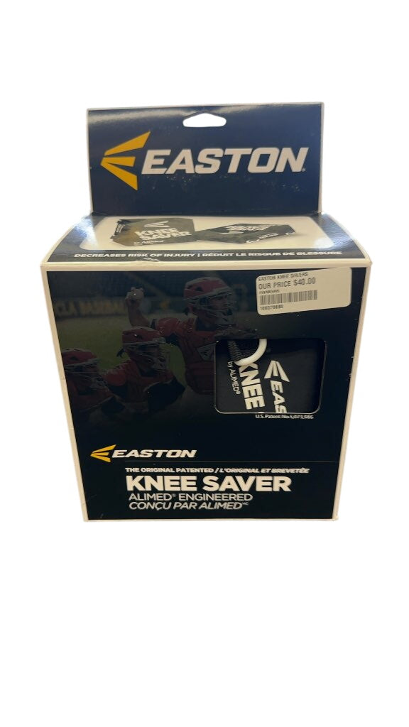 Easton Baseball Knee Saver Catcher's Support Black New