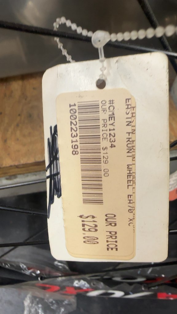 Easton EA70 XC Front Mountain Bike Wheel