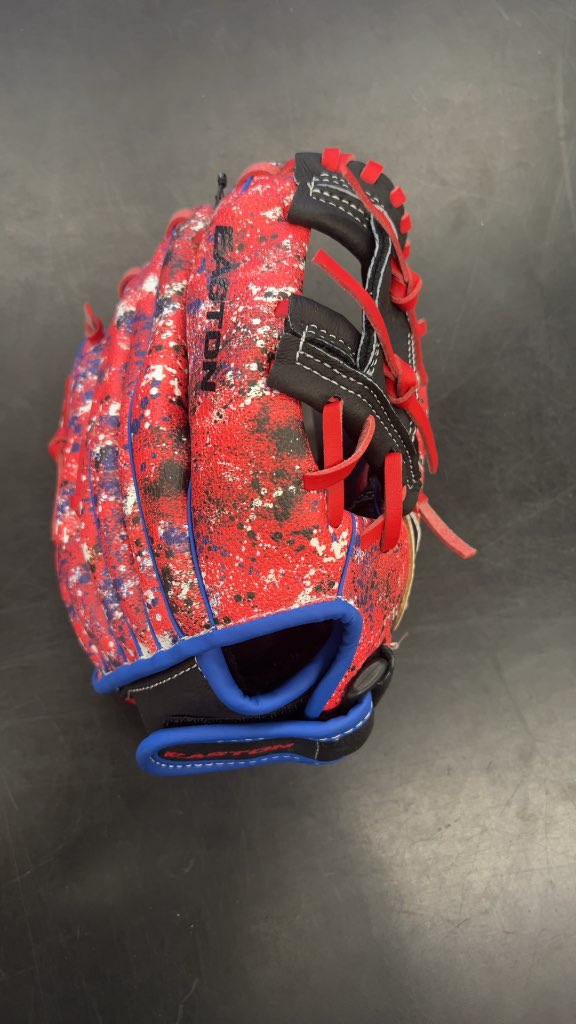 Easton Havoc HV105S Baseball Glove Red/Blue/White Excellent Condition 10.5"