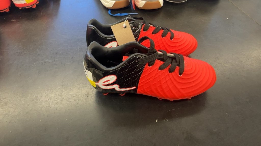 Elatto Soccer Cleats - Red/Black - Size 1