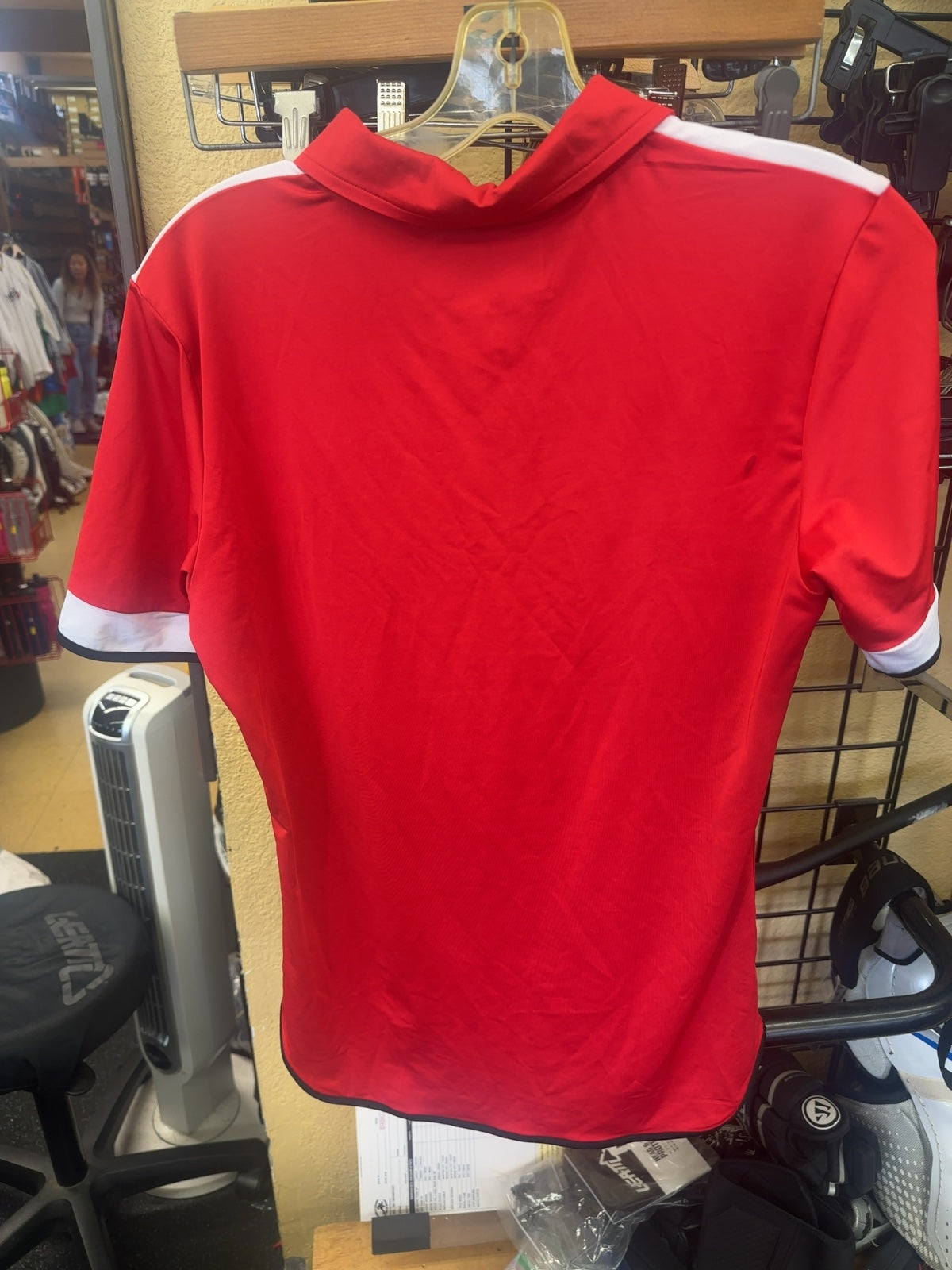 Eletto Soccer Jersey - Red/White - Size Small brand new with tags
