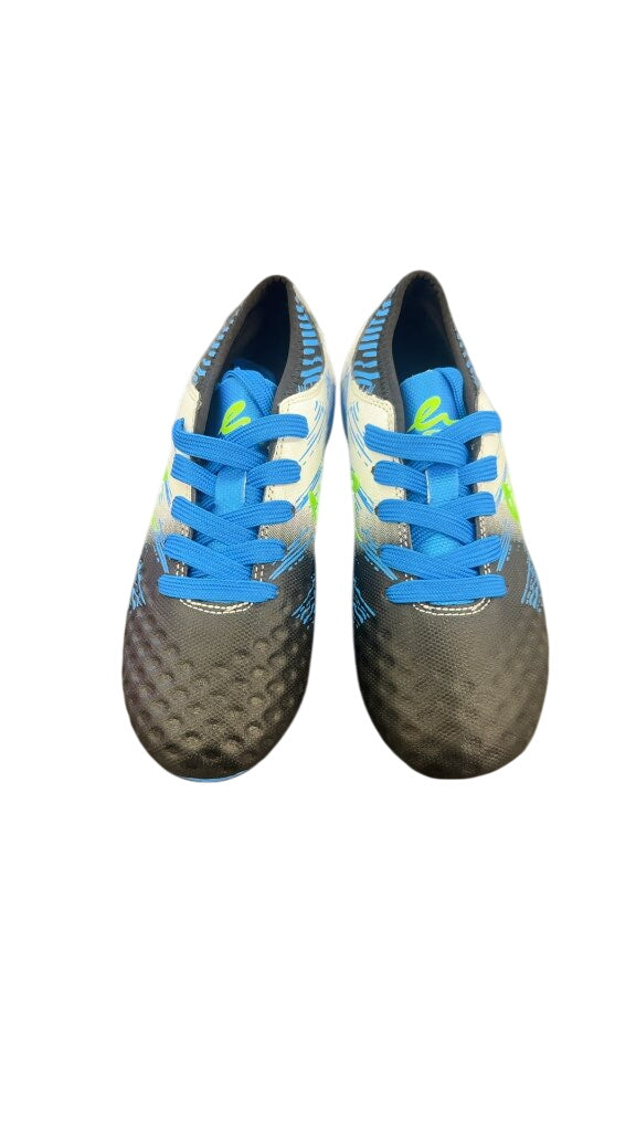 Eletto Youth Soccer Cleats Size 13 - Black/White/Blue