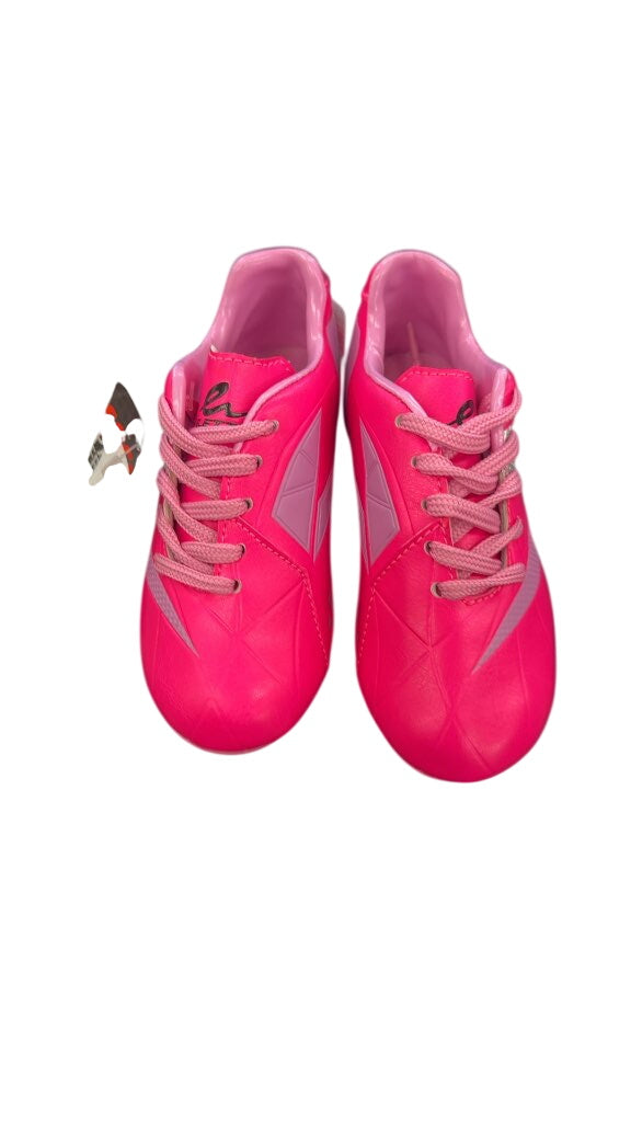 Eletto Youth Soccer Shoes - Neon Pink - Size 9