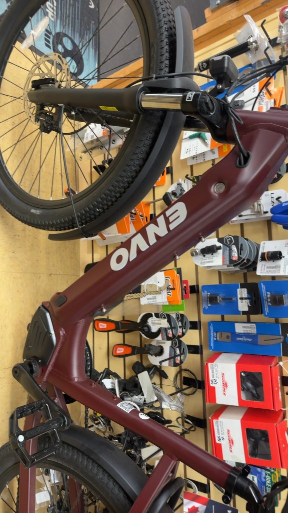 ENVO ST50 Electric Bike Maroon New  Large