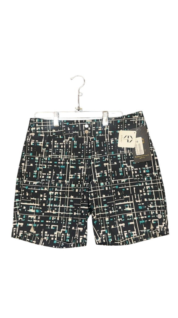 EP Sport Women's Golf Shorts Geometric Pattern NWT Size 6