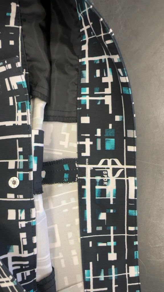 EP Sport Women's Golf Shorts Geometric Pattern NWT Size 6