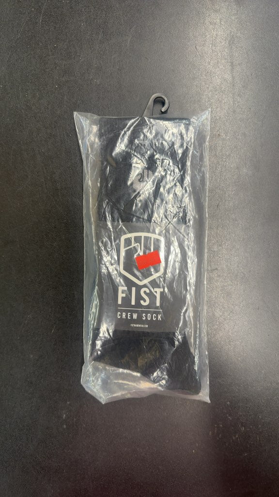 FIST Crew Sock Black New L-XL