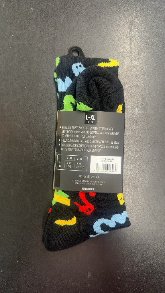 FIST Crew Socks Snakey New Size L-XL